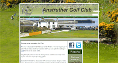 Desktop Screenshot of anstruthergolf.co.uk